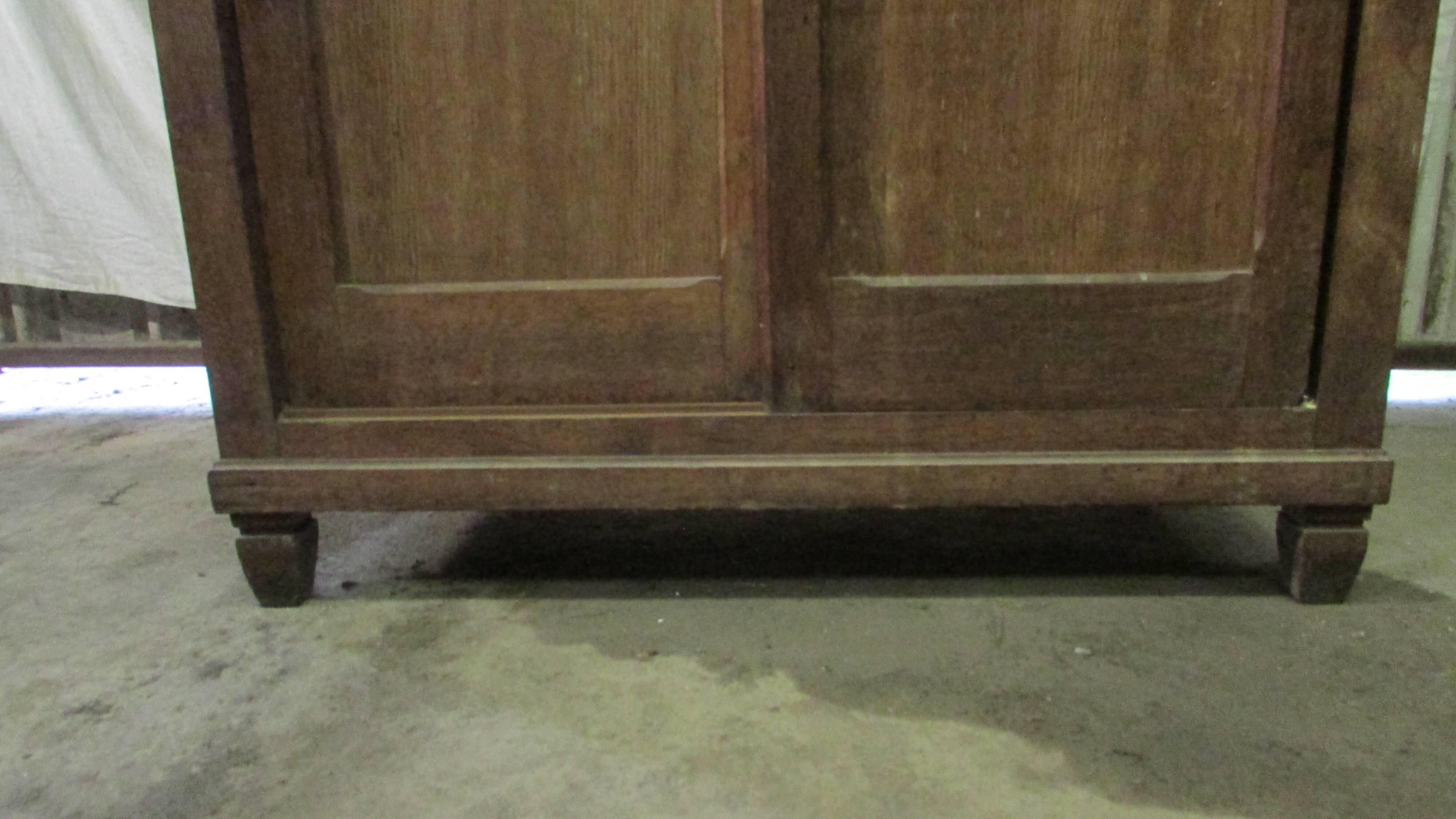 Old vintage wardrobe