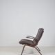 Danish leather lounge chair 'Miljø' by Farstrup Møbler, 1970s