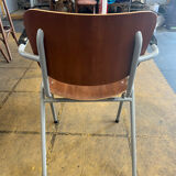 Set of 14 Scandinavian school chairs