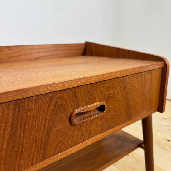 Paire de tables de chevet en teck danois, années 1960