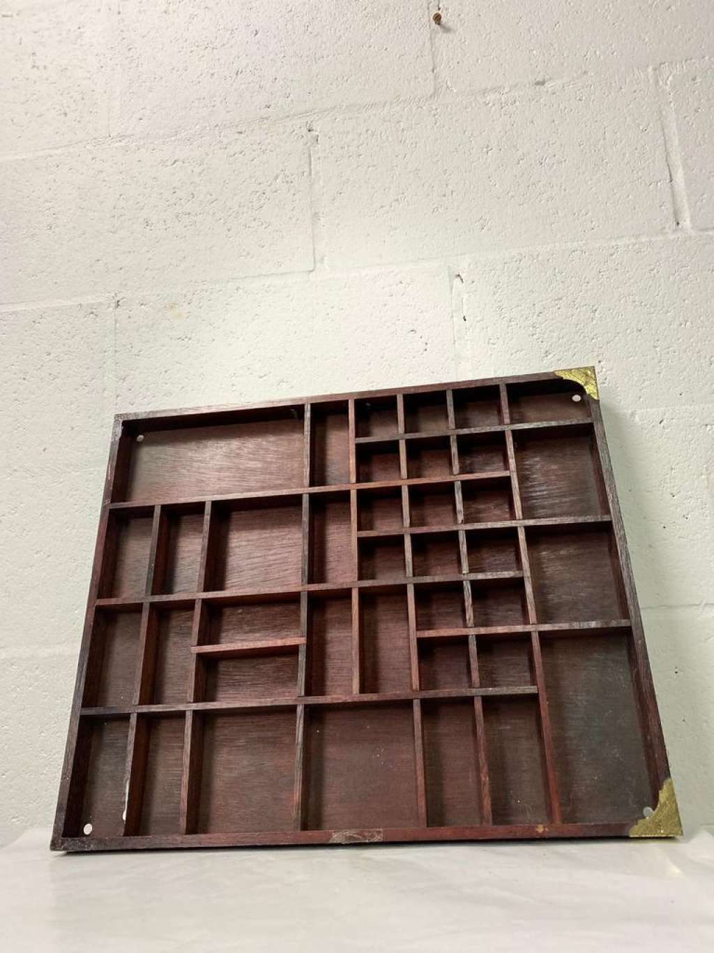 Vintage wooden shelf