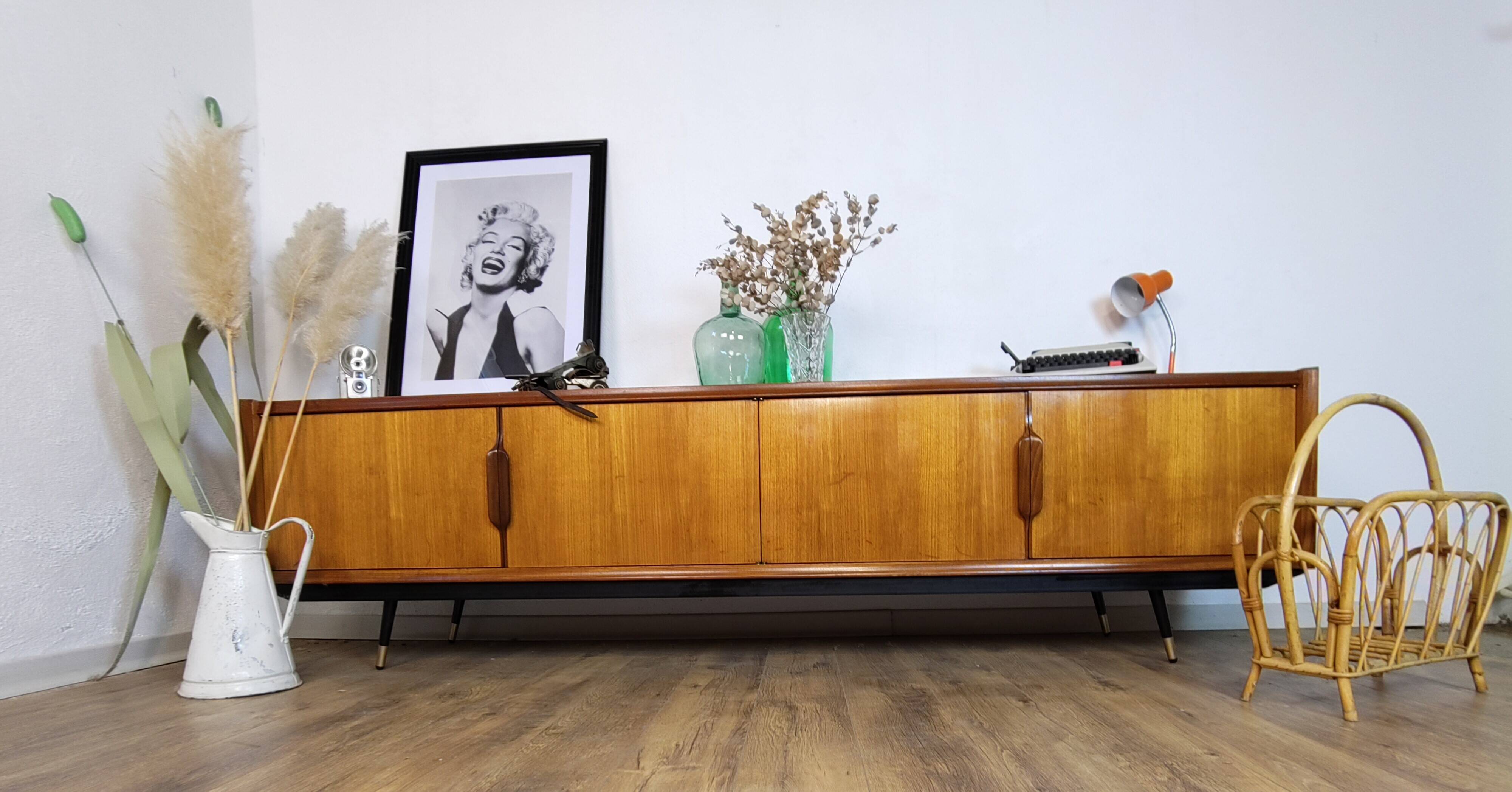 Enfilade basse scandinave vintage
