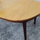 Scandinavian extendable dining table attributed to Hans Ehrlin for Tranås - 1980s