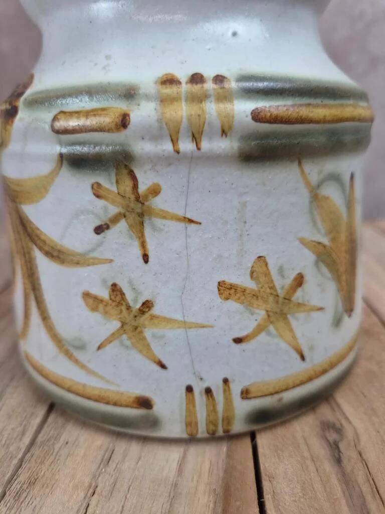 Large candlestick vase Keraluc Quimper Bo4 decor G6 – Georges Allier