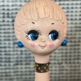 Twiggy hat head 1970