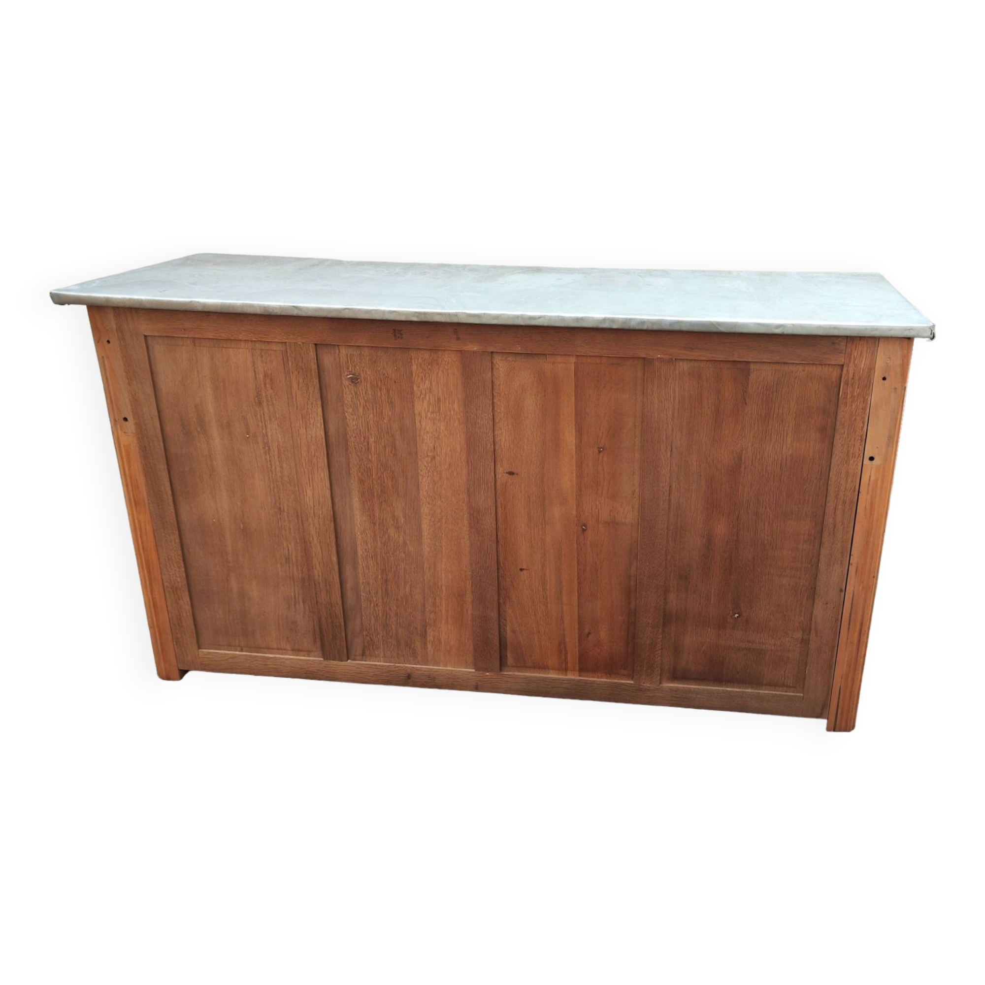 Oak counter top zinc bar bistro estaminet