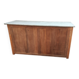 Oak counter top zinc bar bistro estaminet