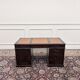 Bureau anglais classique avec incrustation en cuir