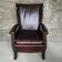 Wingback club chair