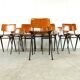 Vintage industrial dining chairs, 1960s