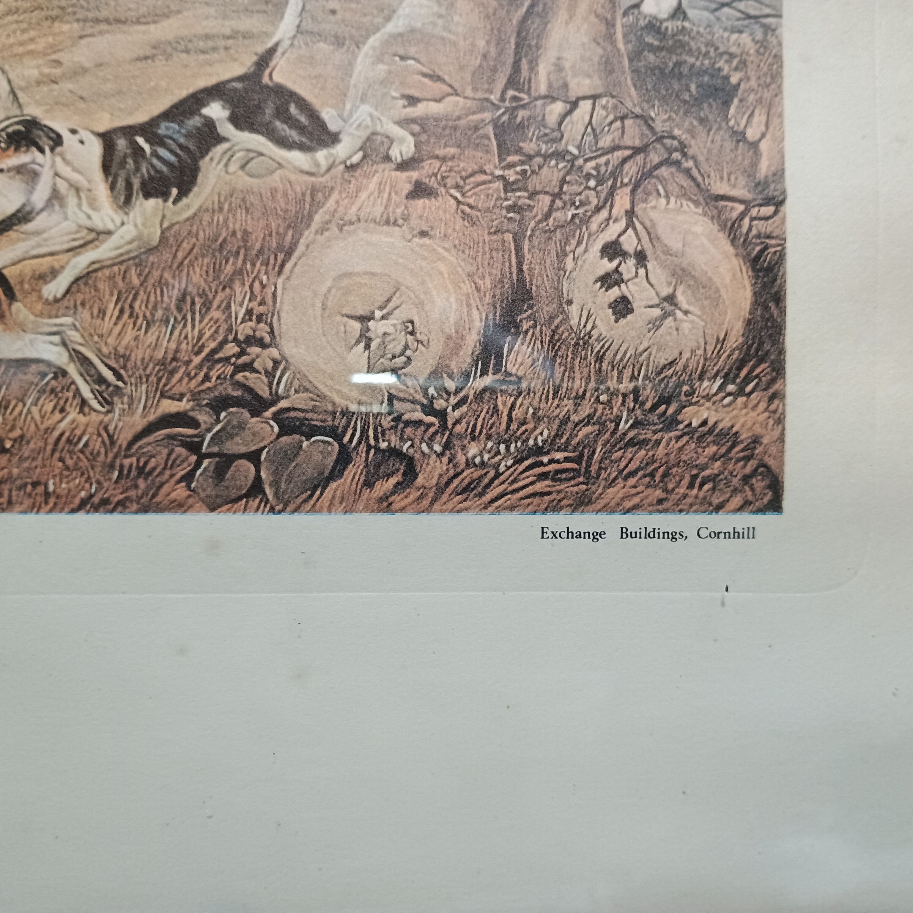 Estampe Fox-Hunting The Find, peint par J.E. Herring 1846