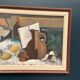 Original Swedish Oil on Canvas – “Still Life” by Inge Camill – Signed – Vintage & Framed – 57 × 34 cm (22.4" × 13.4")