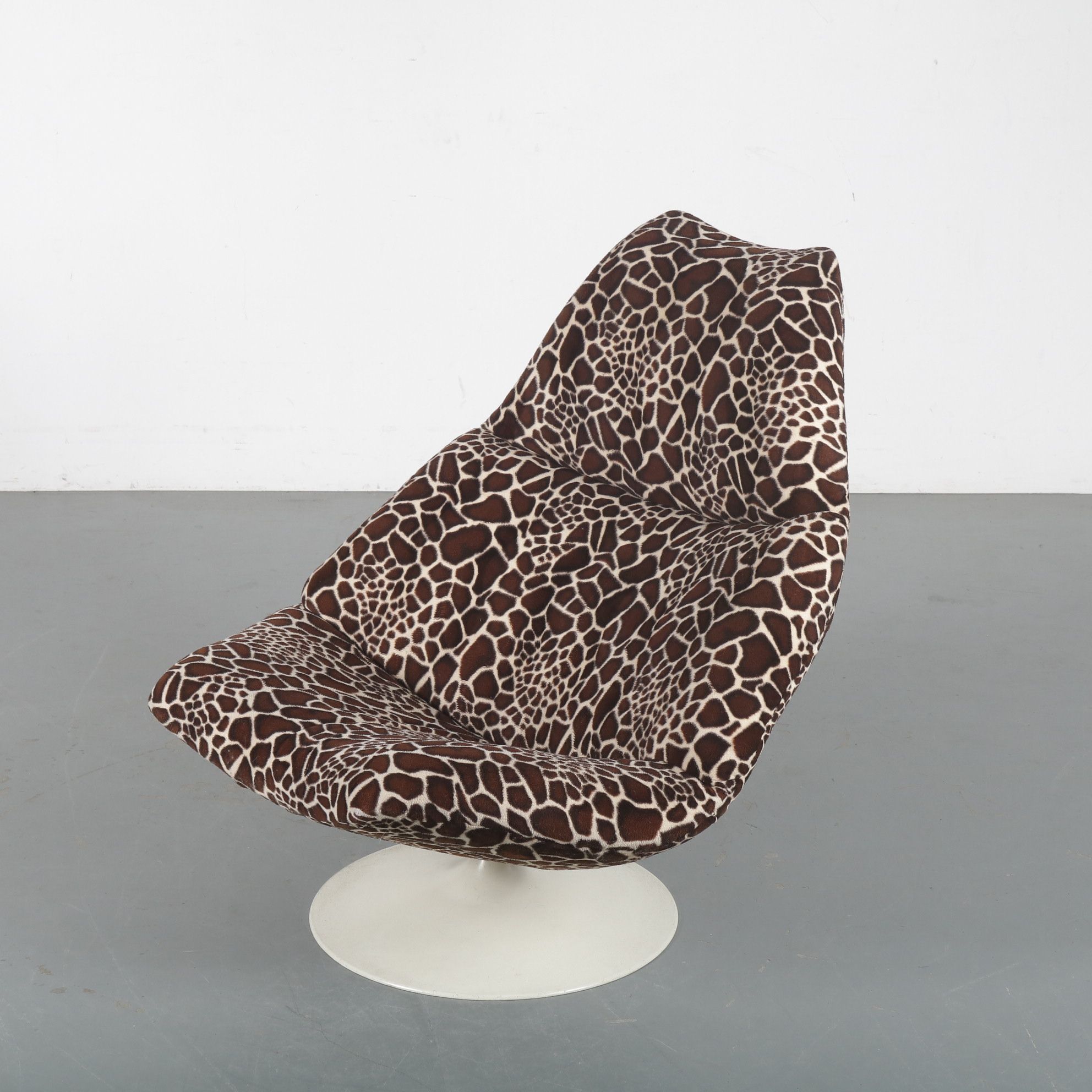 Swivel lounge chair by Geoffrey Harcourt for Artifort, Netherlands 1960
