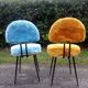 4 vintage moumoutes chairs