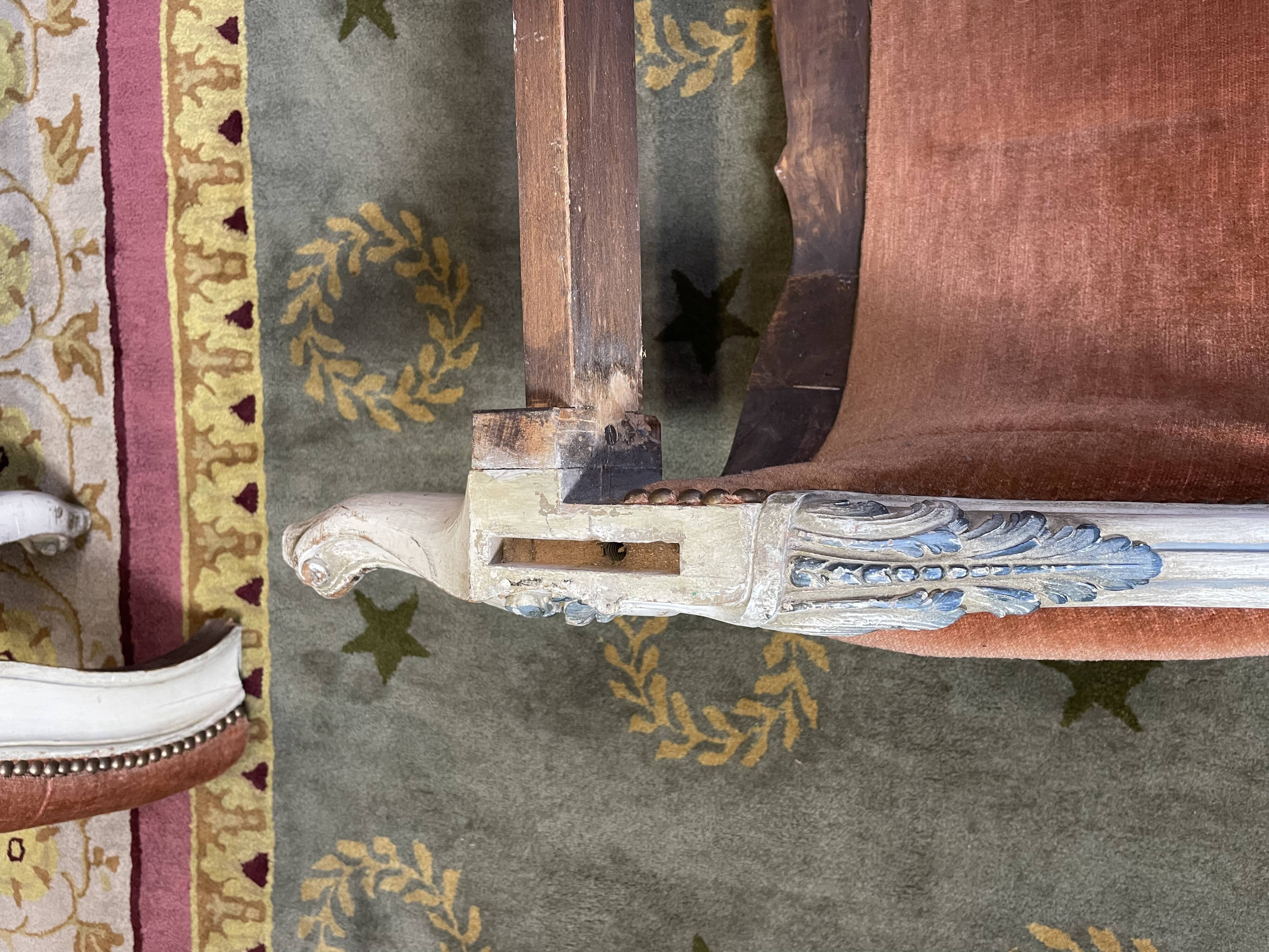 Louis XV style basket bed