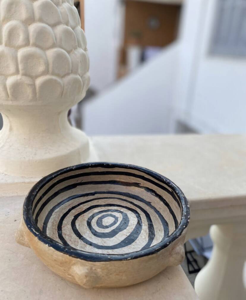 Berber snail plate Sejnane