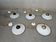 5x opaline collar lamps