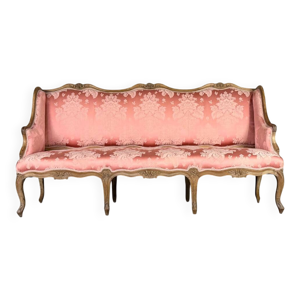 Banquette Louis XV en - naturel