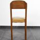 4 vintage leather chairs (yellow/ochre)
