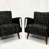 Paire de fauteuils années 1960