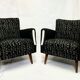 Paire de fauteuils années 1960