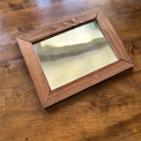Vintage wood mirror