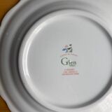 gien - bird of paradise - 4 plates