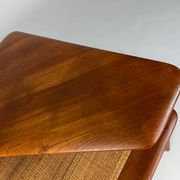 Danish corner coffee table Minerva in teak Hvidt Mølgaard-Nielsen