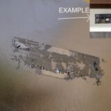 Mid-century modern round table by  Knoll International Kiga S.p.A, 1960s