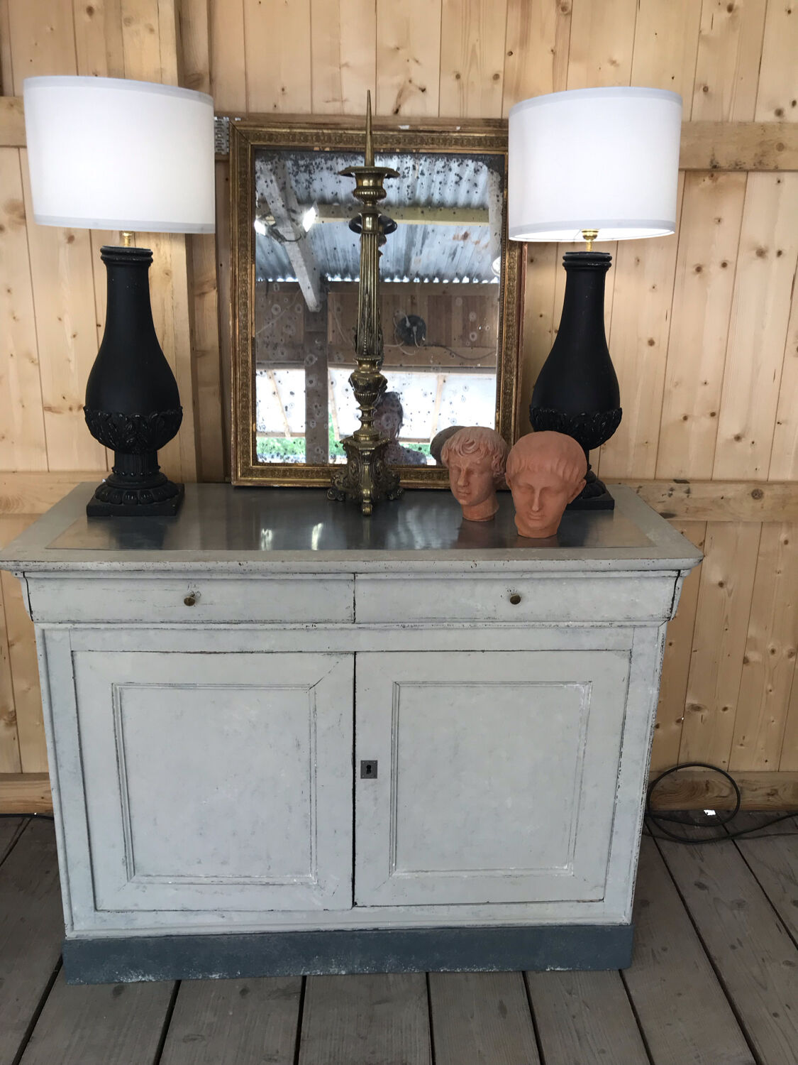 Patinated parisian buffet
