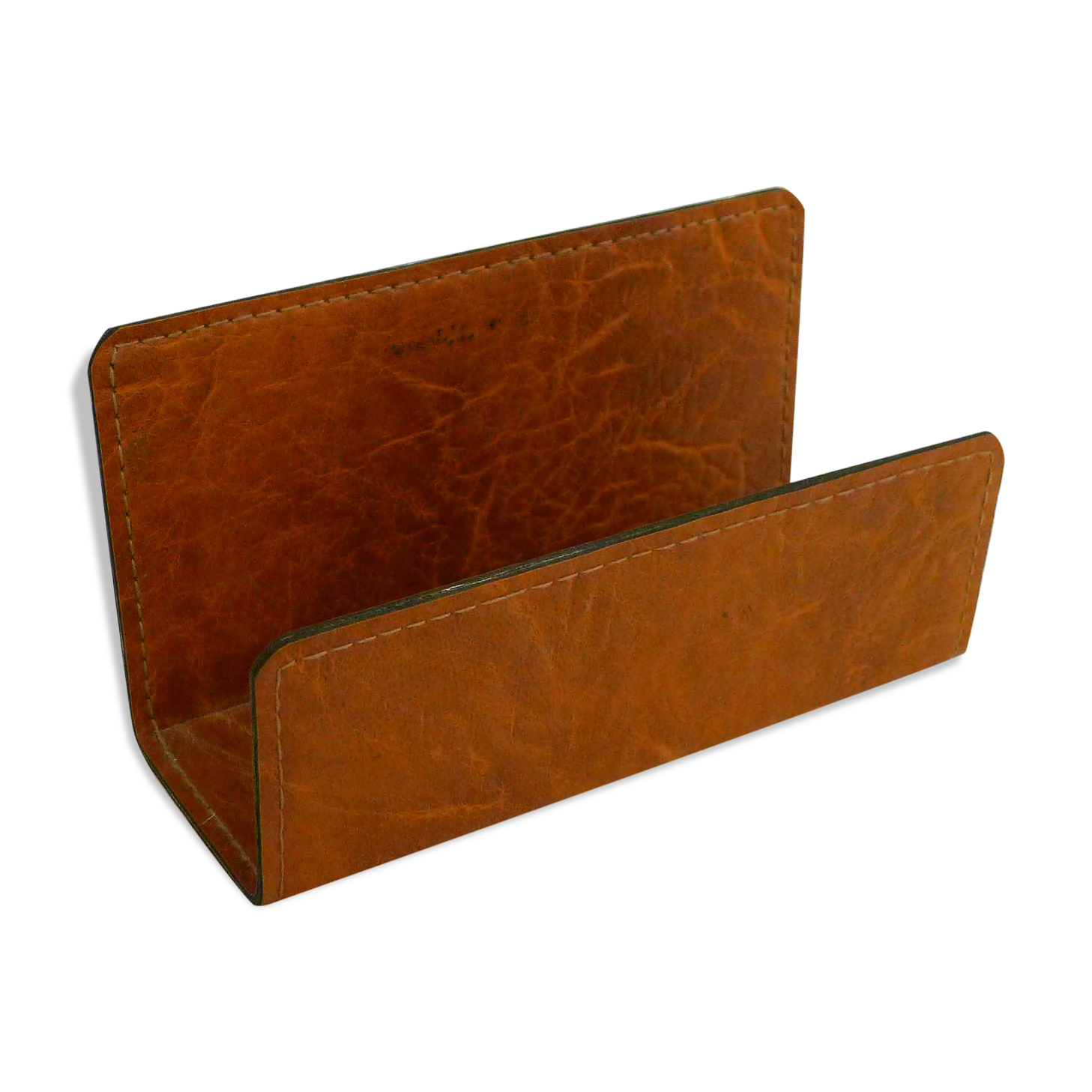 Brown leather letter range