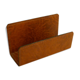 Brown leather letter range