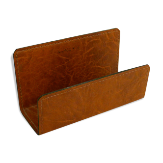 Brown leather letter range
