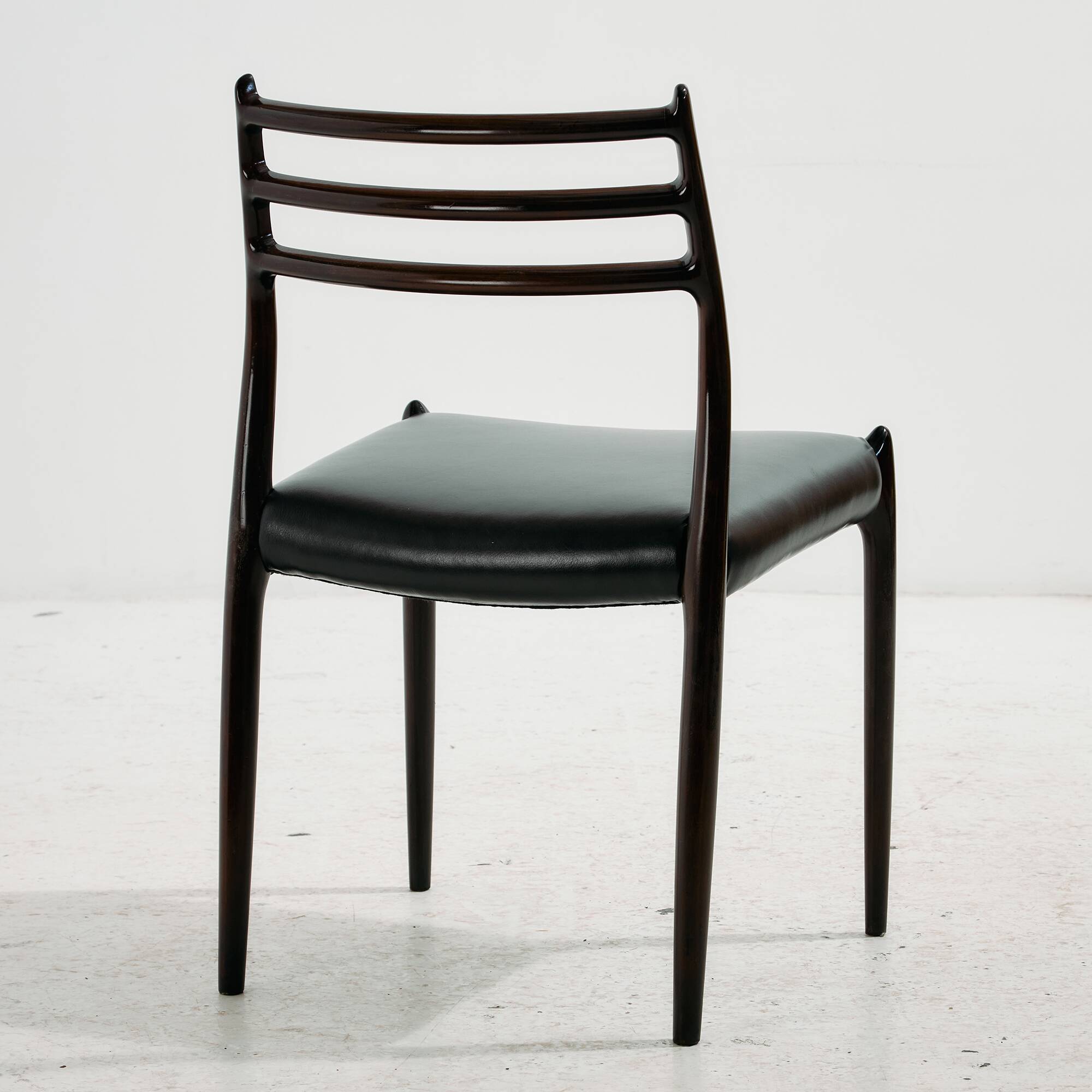 Model 78 chair, by Niels O. Møller for J.L. Møllers Møbelfabrik, Set of 2