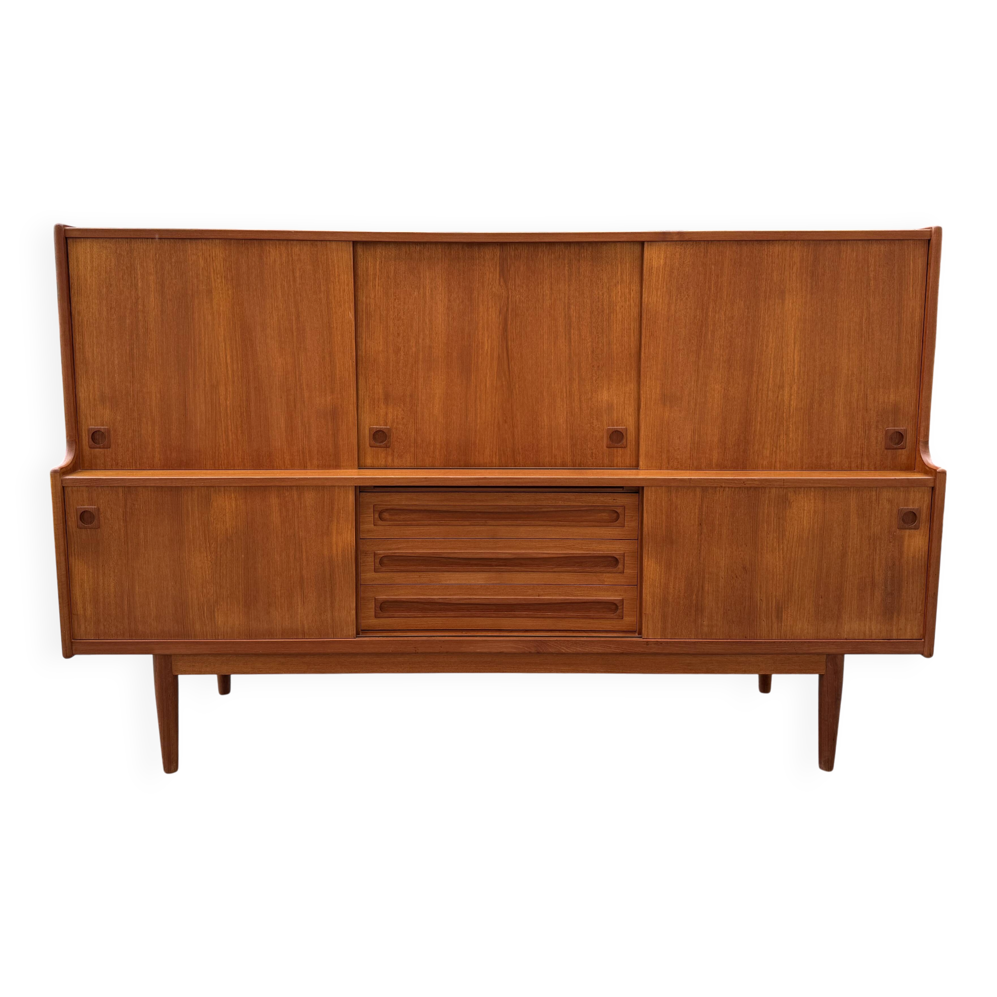Scandinavian teak sideboard from the 1960s.