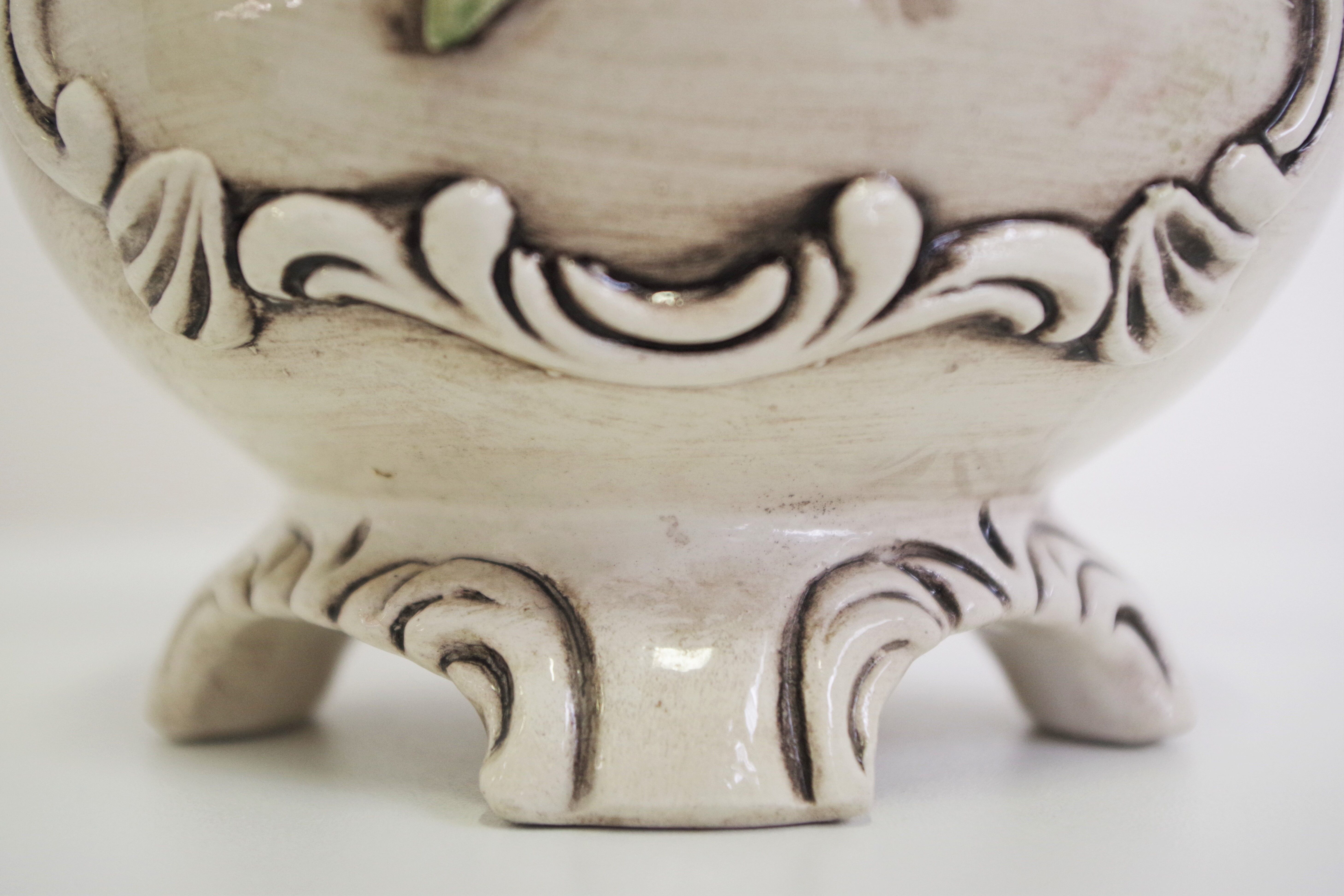 Capodimonte floral jug, 1940