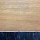Side table provence 1960 in rattan and plyvood on wheels