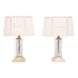 set Hollywood Regency Table Lamps 1970s