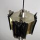 Claus Bolby pendant lamp brass and plastic