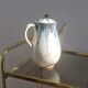 Glazed stoneware coffee pot - Biron art pottery - Vintage ceramics