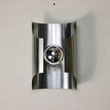 70s chrome wall light