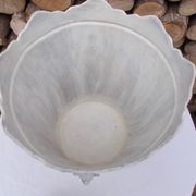 Vintage tin flower pot bucket
