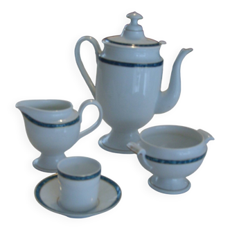 Atlantis Coffee Service 19 pieces - JL Coquet, Limoges Porcelain