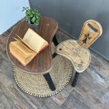 “Child” desk and chair – brutalist art