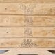 Wood and marble chest of drawers