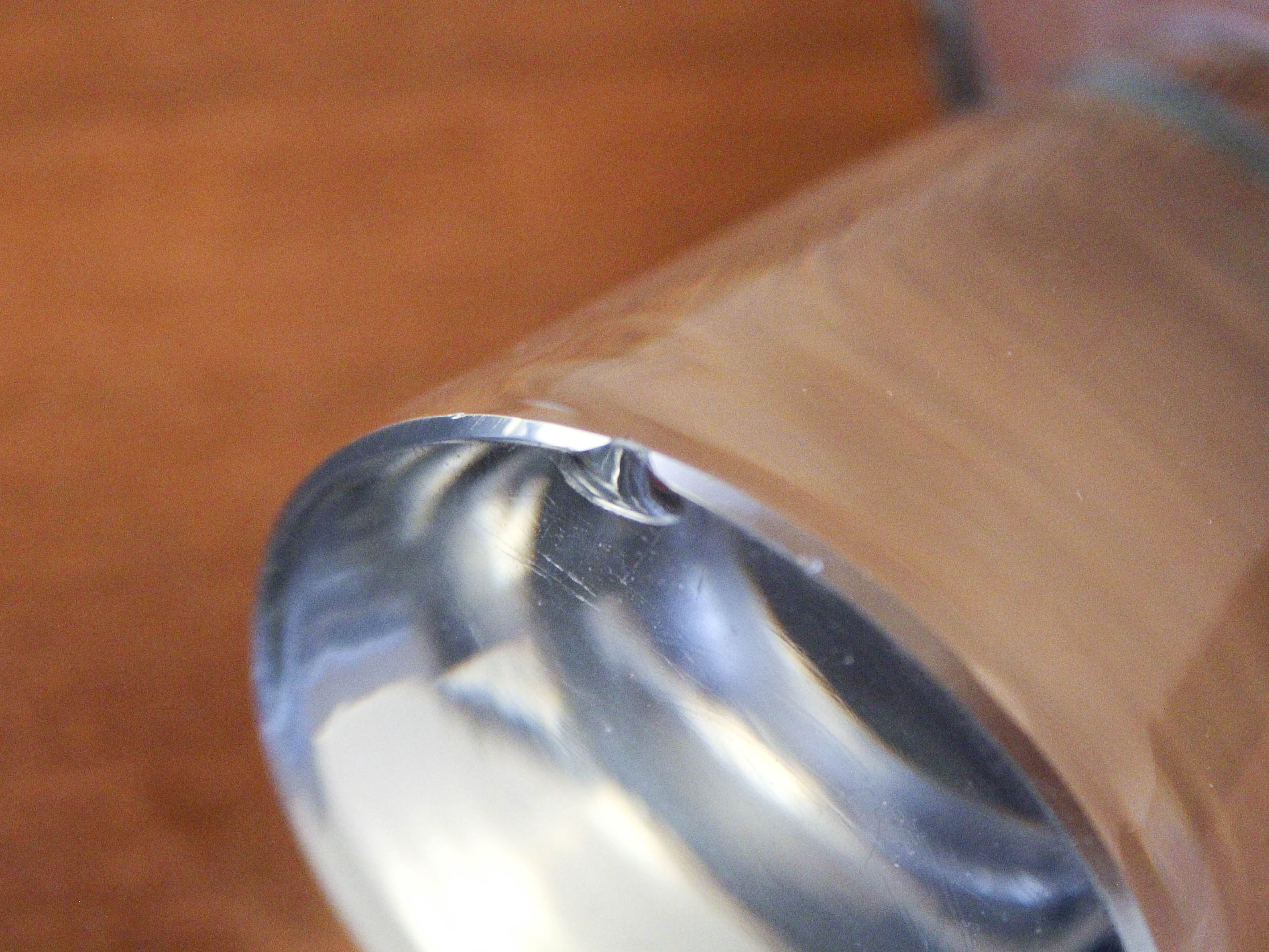 Stand vase in Swedish glassware crystal