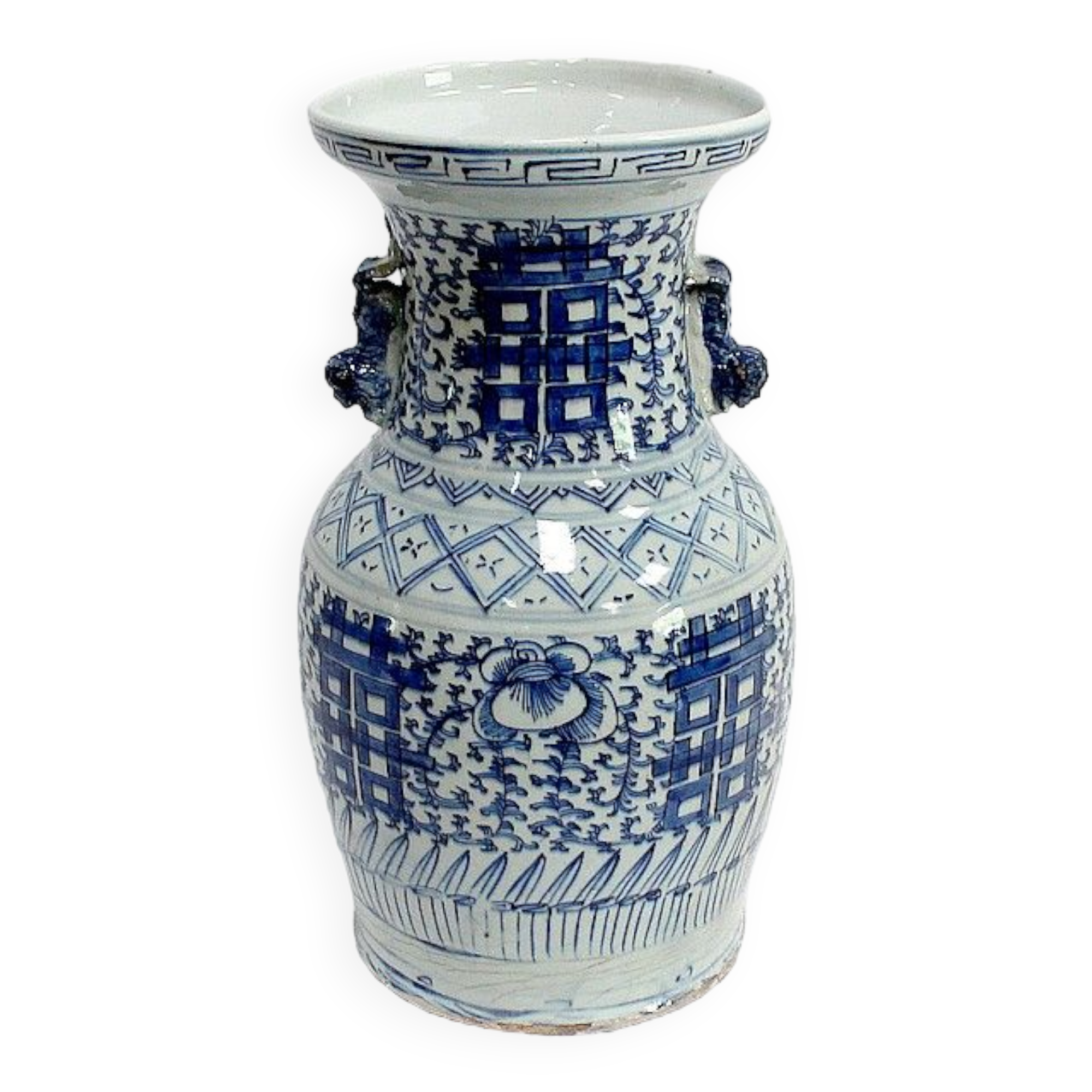 Baluster vase in Chinese Porcelain – Late nineteenth century