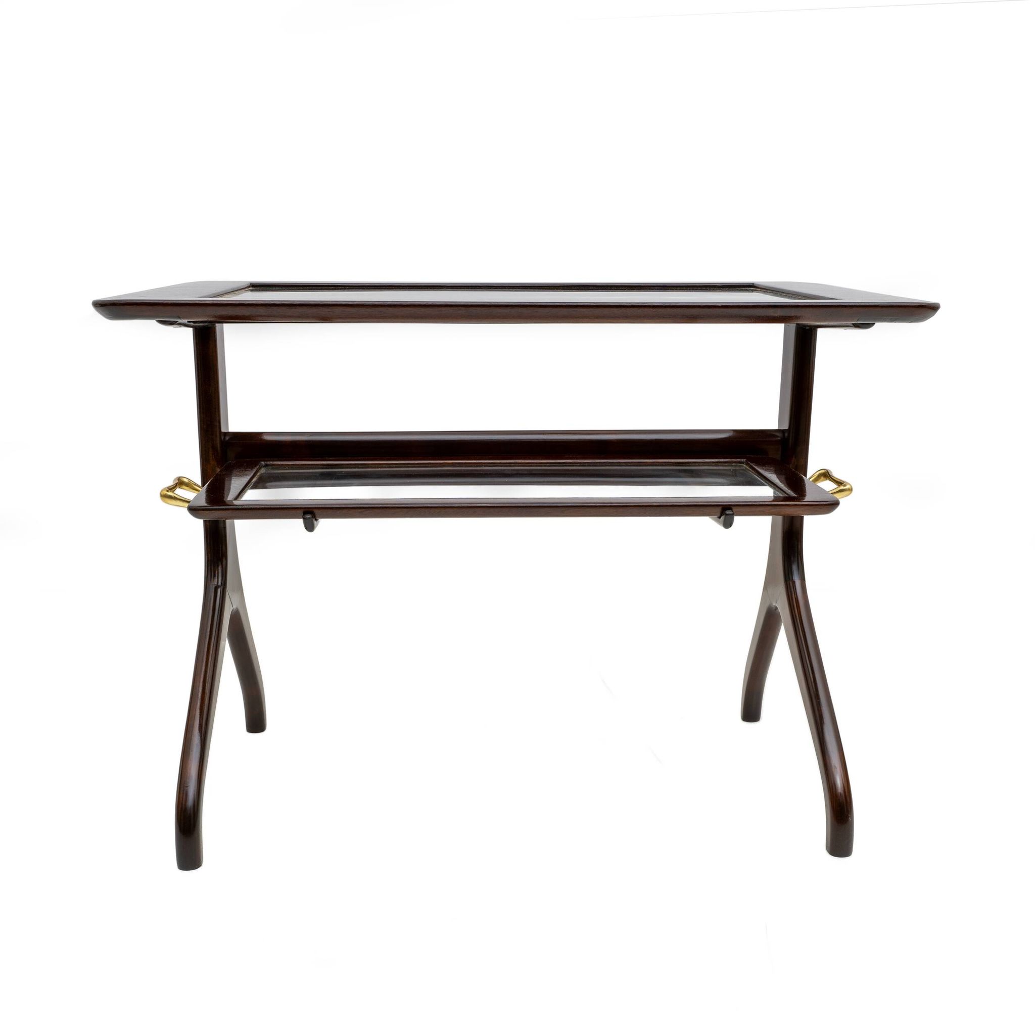 Table à plateau italienne moderne du milieu du siècle attribuée à Ico Parisi