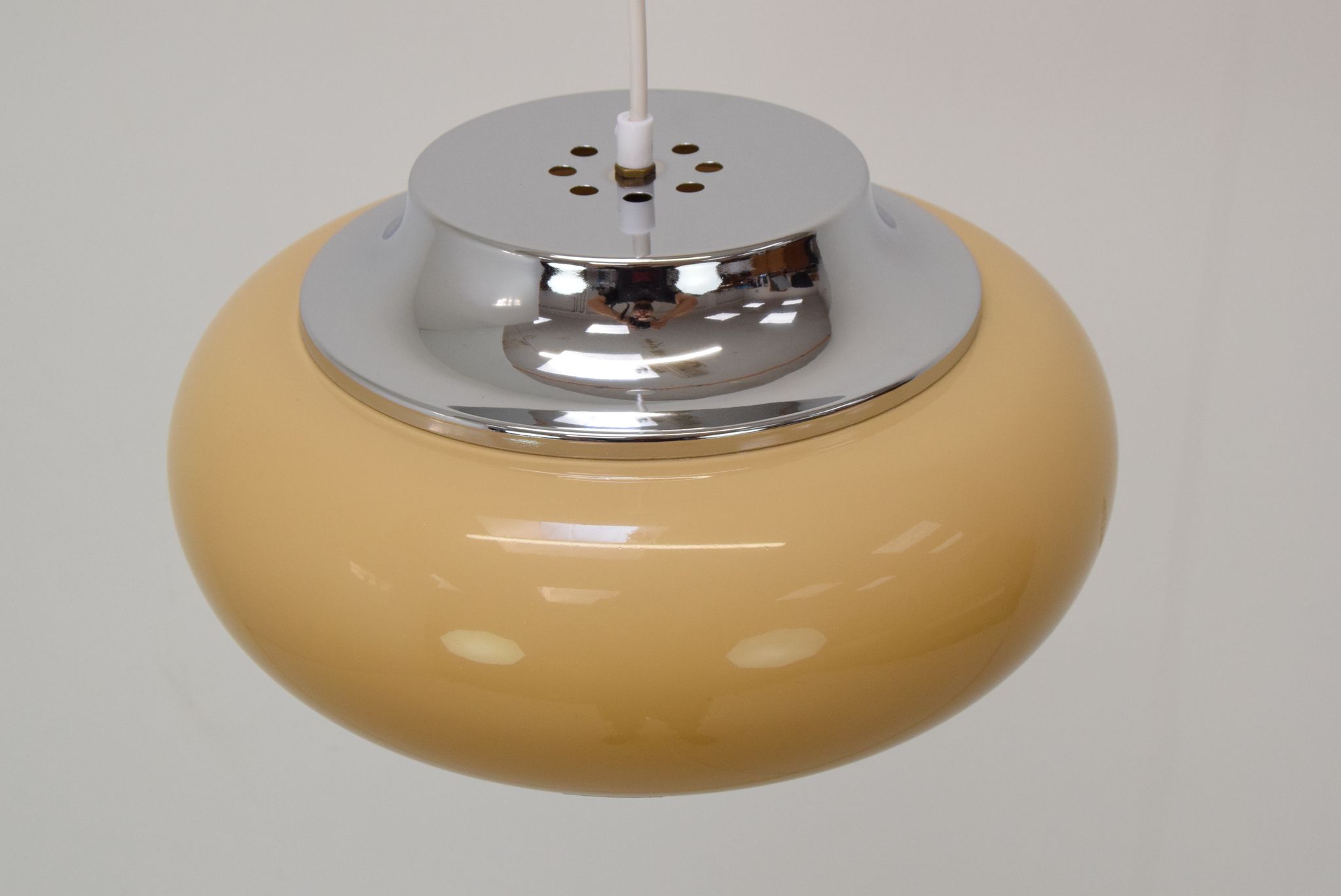 Mid-century pendant Meblo, designed Harvey Guzzini , Italy , 1970's
