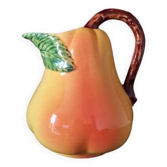 Pichet barbotine poire